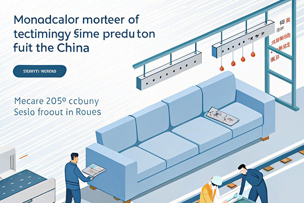 sofa production in China