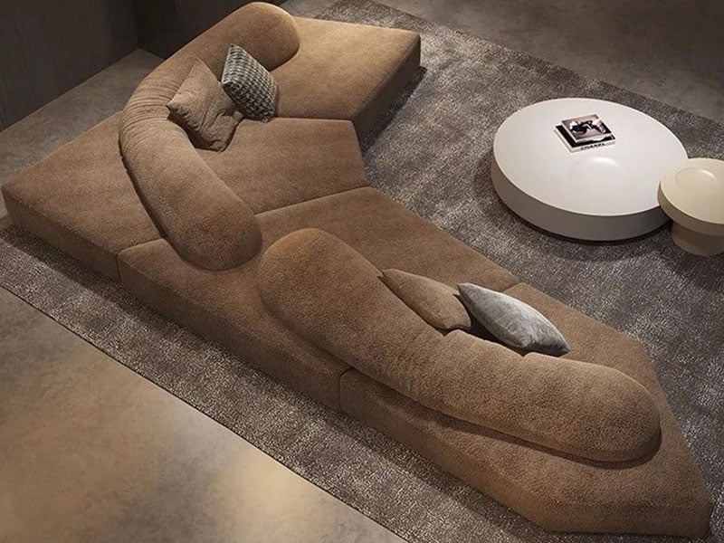 Irregular-shaped sofaSofa001
