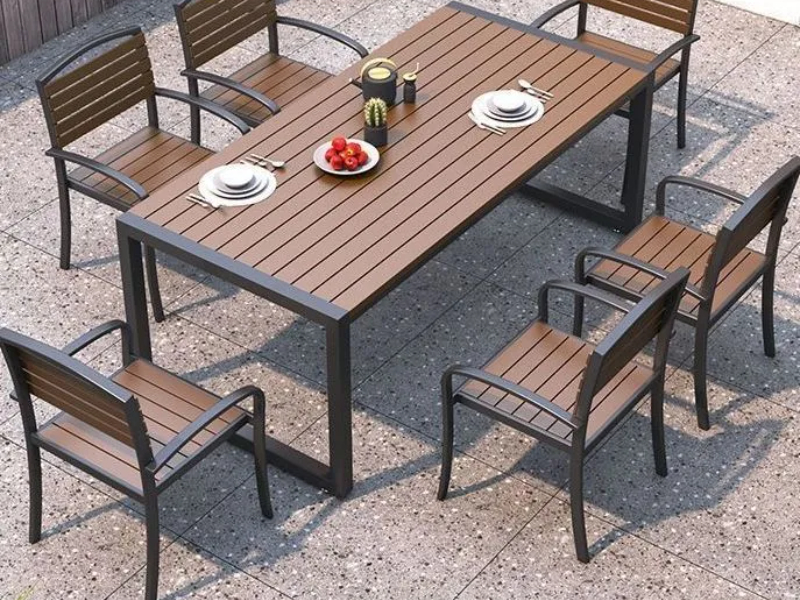 Outdoor Dining Table and Chair 004