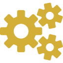 Health microscope icon
